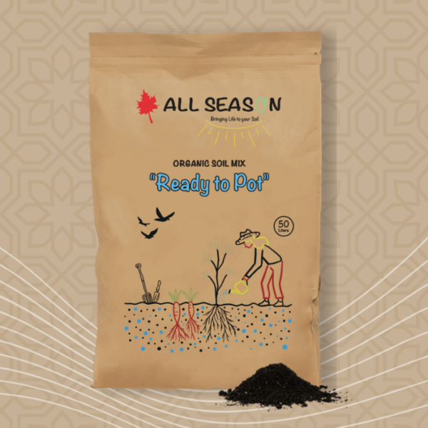 “READY TO POT” Organic Soil Mix 50L - All Seasons