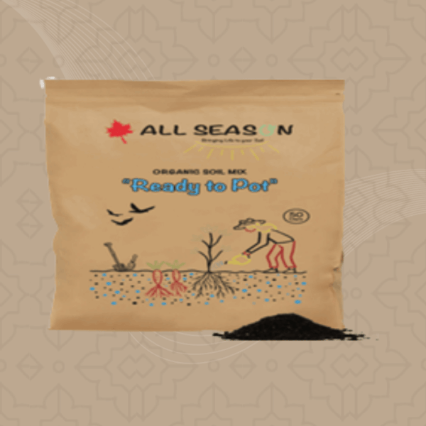 Organic Ready Mixed Soil 50L - All Seasons